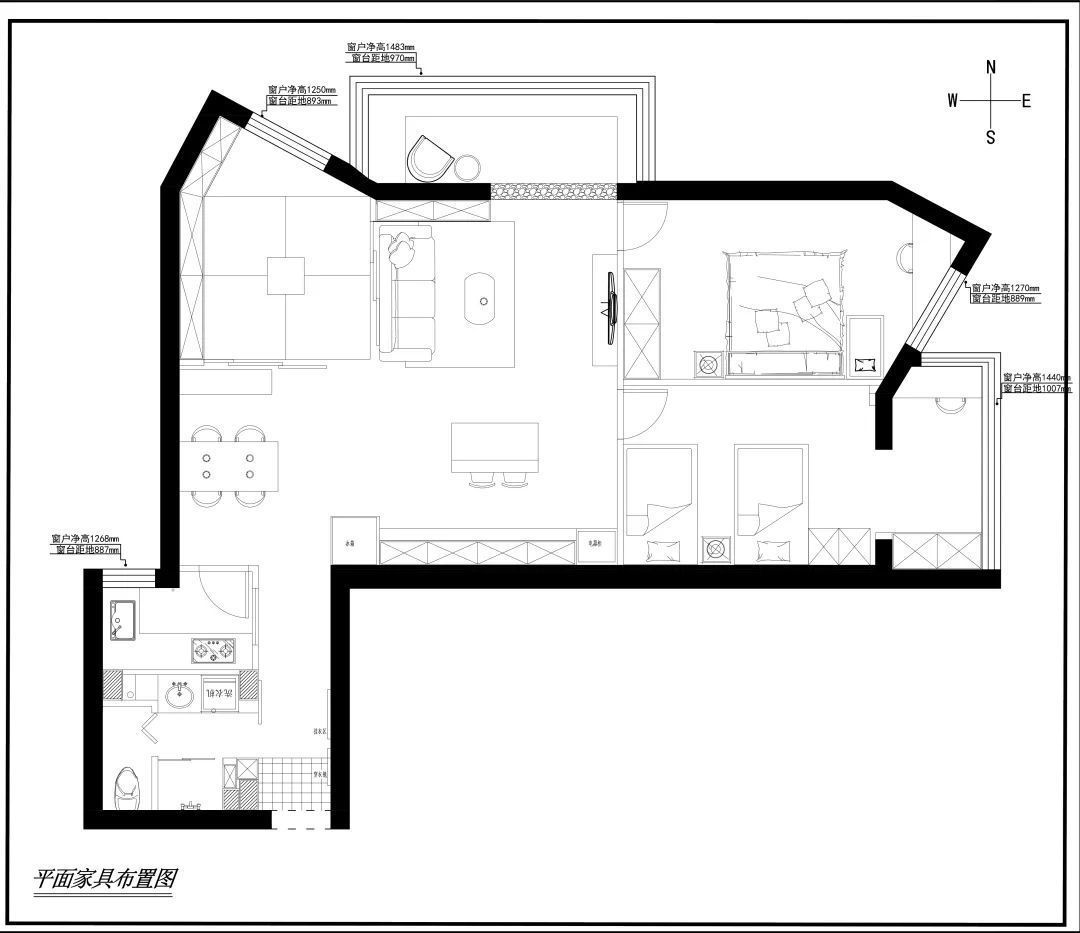 简约|100㎡简约原木风,大白墙+原木质,让空间简约舒适