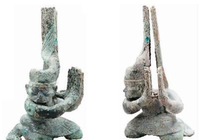 玛雅文化@玛雅文化起源于三星堆?美国专家表示,跪坐人像可能就是证据