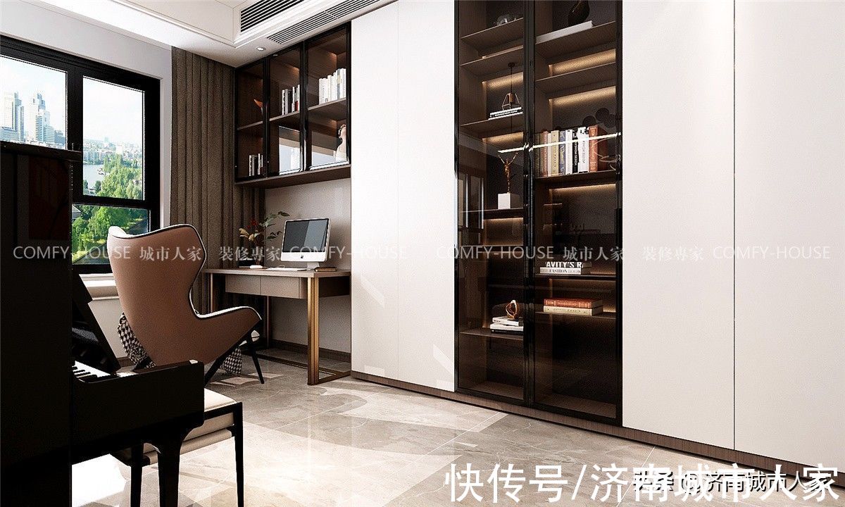 装修|澄波府邸现代轻奢风格装修效果图