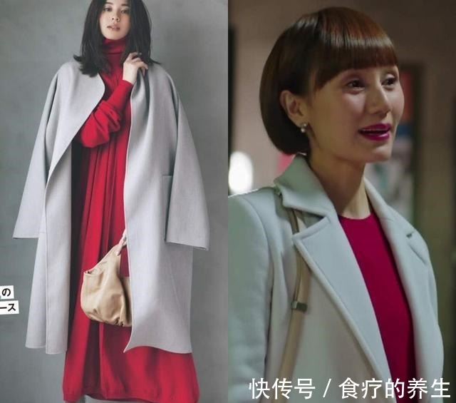 薄荷色 为啥你的大衣也不便宜,却总感觉过时,而唐晶的依旧优雅!