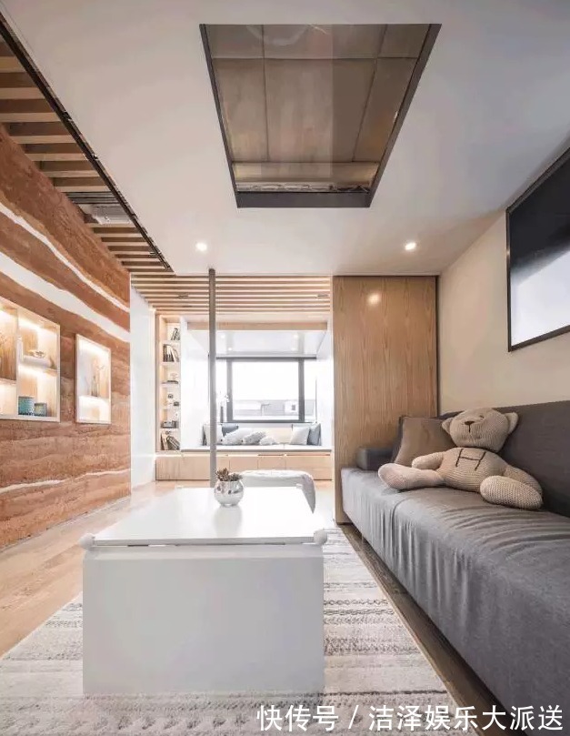 设计|34平住下一家5口不拥挤,一进门把人迷住,卧室设计超级棒!