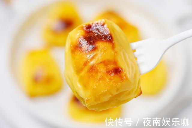 牛奶块|牛奶居然还能烤着吃,外焦里嫩、奶香浓郁,做法简单只需三步即可