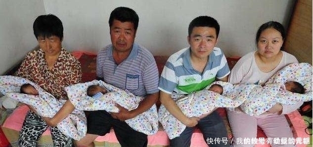 男孩子|20岁年轻孕妇怀上四胞胎,孩子出生后,婆婆笑了,老公却哭了!