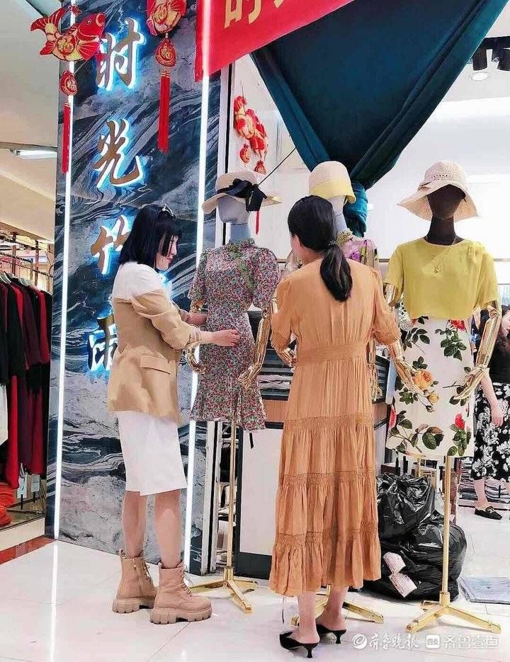销售客流双增,泺口服装城五一迎来消费小高峰的背后