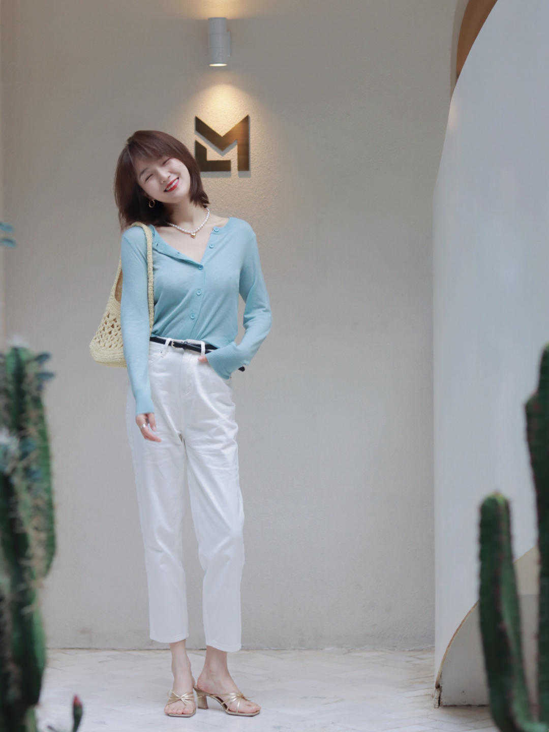 直筒|牛仔裤的n个搭配方法,显气质还减龄,高级时髦