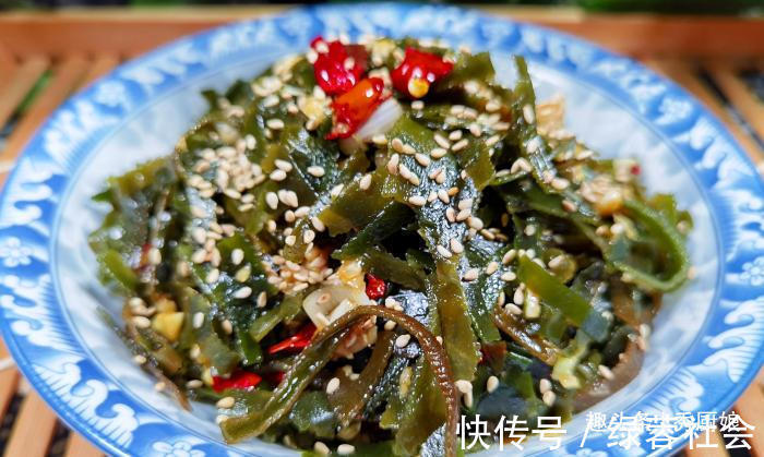 凉拌海带丝|此食物不怕过期,遇到可别手软,开水一泡,简单一拌,好吃又省事