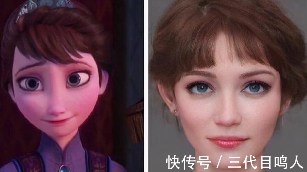女王|国外大神用AI还原迪士尼公主，女王很美，没想到她妈妈更让人惊艳
