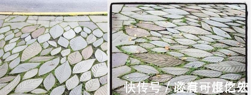 人造石|用纸板将水泥框起来现浇,人造石铺院子地面,比纯打水泥性价比高