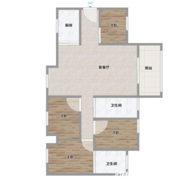 小房间|参观140㎡大婚房,朋友都夸餐边柜有档次,我却更喜欢主卧的飘窗