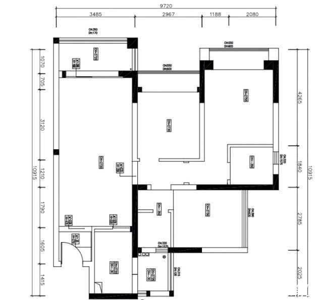 客厅|漂亮95㎡现代简约三房,全屋配色太美了,进门就被迷住了晒晒