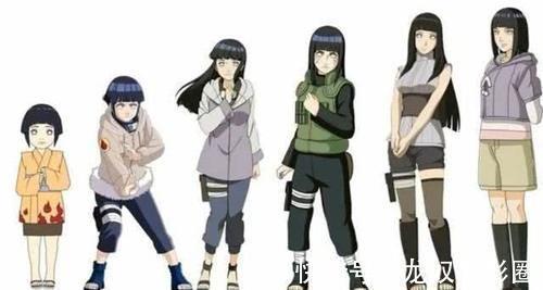 鸣人|《火影忍者》角色的成长史,佐助、我爱罗成功长残,雏田和纲手从小美到大