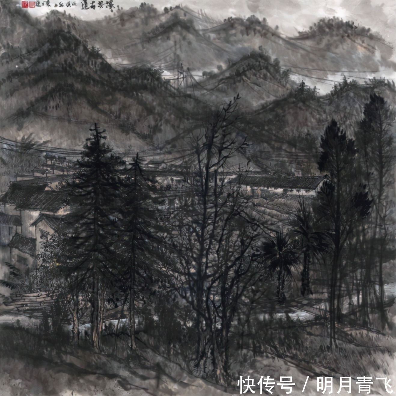 写生小品#全国艺术名家邀请展—— 何杰中国画作品赏析