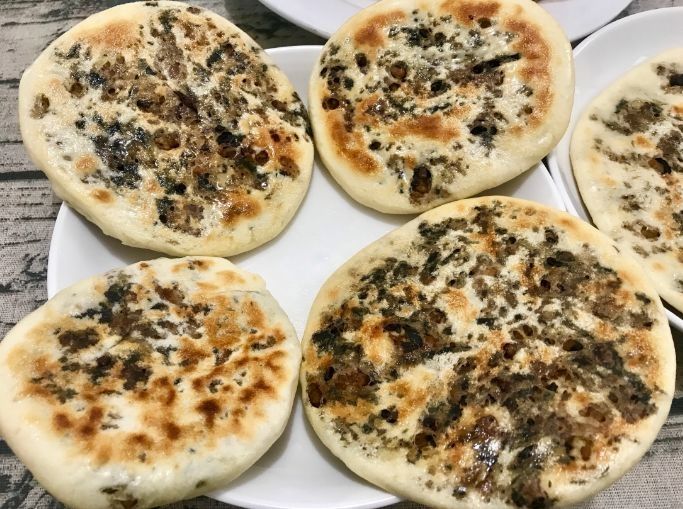 5元1个的梅干菜肉饼，在家轻松做，酥脆咸香，放凉也不硬，特好吃