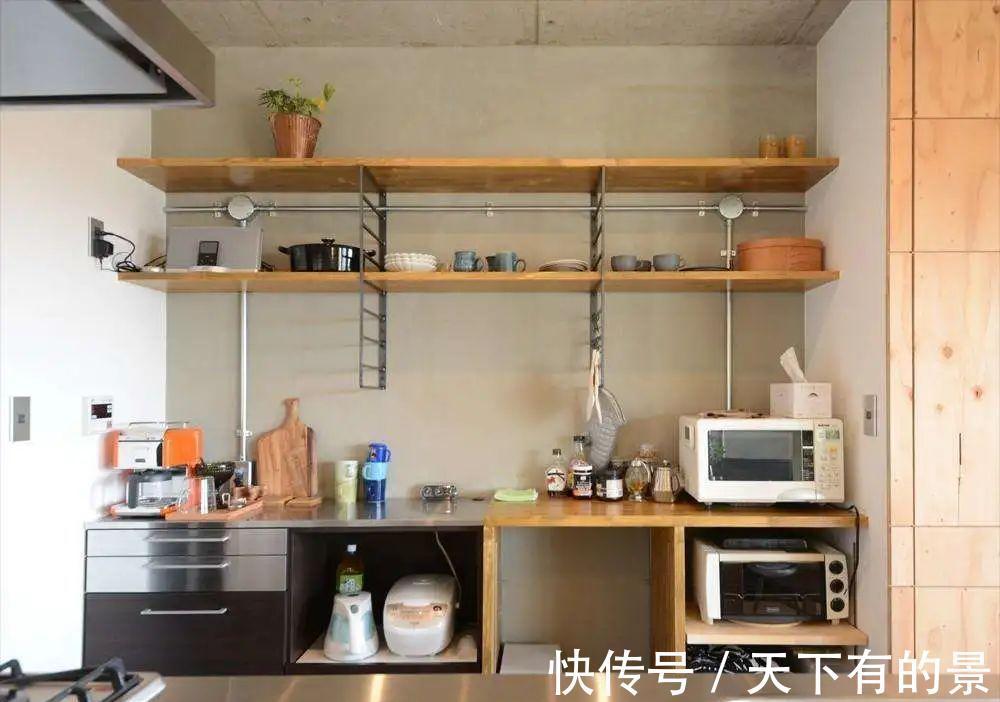 柜子|现在才知道,橱柜底部留空一格大有好处!回家默默拆掉个柜门