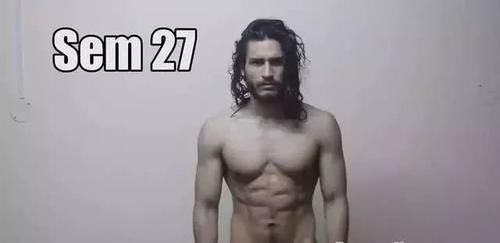 记录照|8个月，这个小伙用35张记录照告诉你，健身能带给身材多大改变