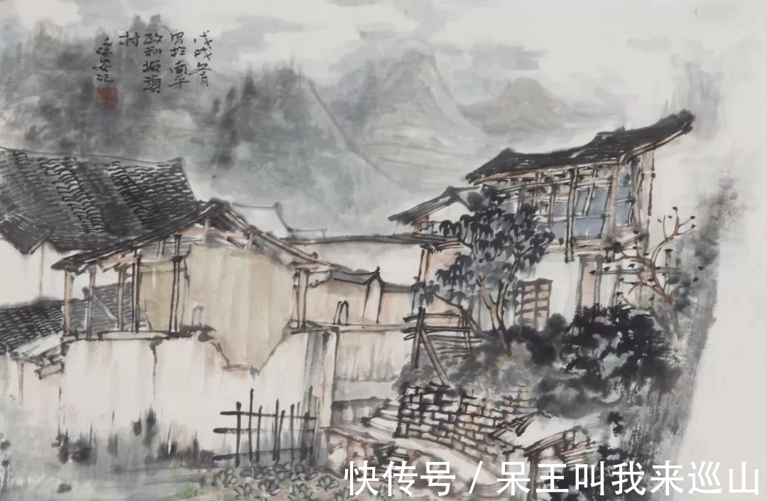 美术家协会|写生的朴拙与创作的梦幻｜沈瑞安山水画