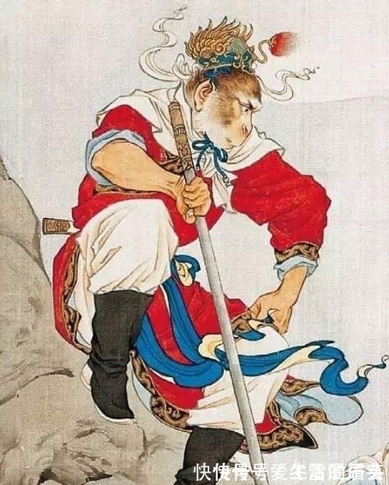 闹天宫#衰落的连环画:刘继卣的8张闹天宫,画出一个叱咤风云的孙大圣!