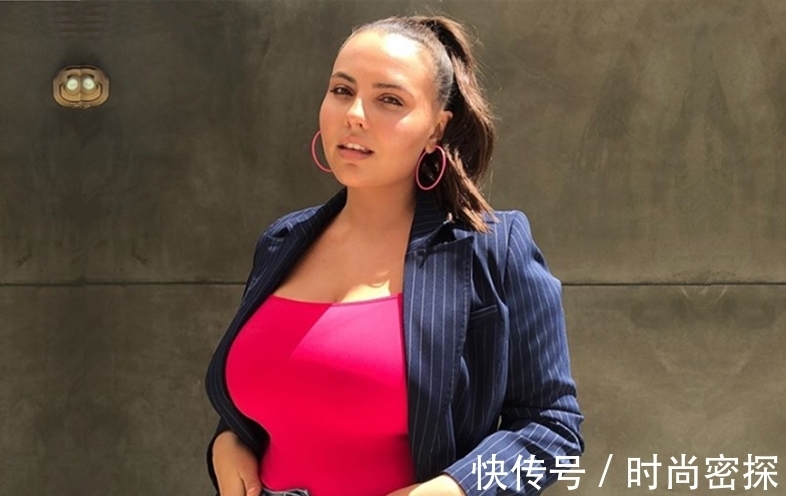 体重|坚持晨跑的胖模，体重达到165斤，腹部却没有赘肉