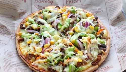 瀑布|自制美味诱人的大披萨,瀑布拉丝老过瘾了,比必胜客里的还好吃!