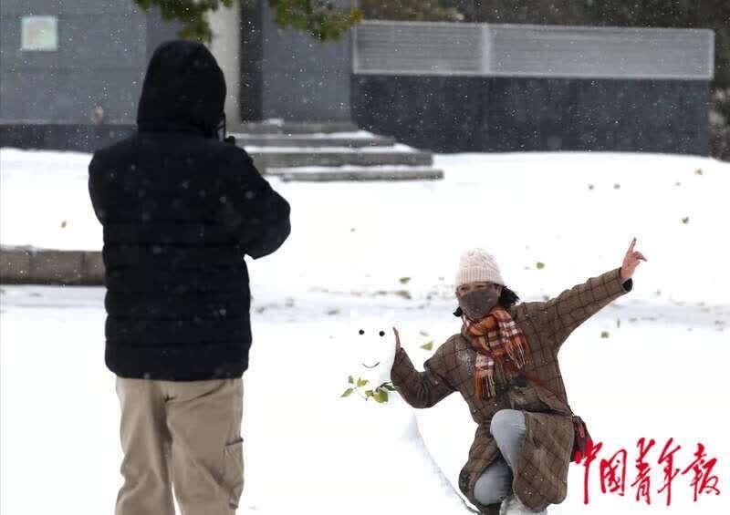 北京故宫博物院|北京初雪迎立冬