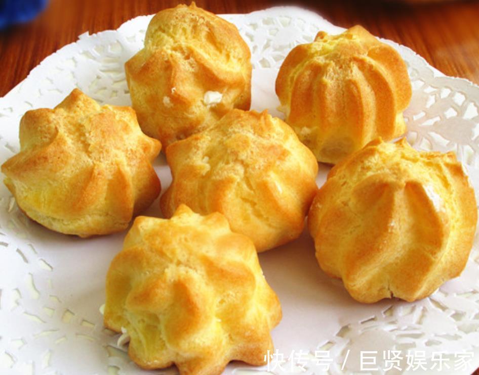 想吃奶油泡芙不用买，教你在家做，香甜细腻，甜而不腻，吃不够