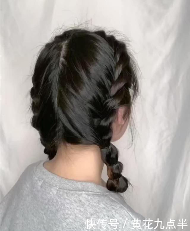 马尾|别再傻傻的只会披发了!学会这几种编发,青春洋溢又独特!