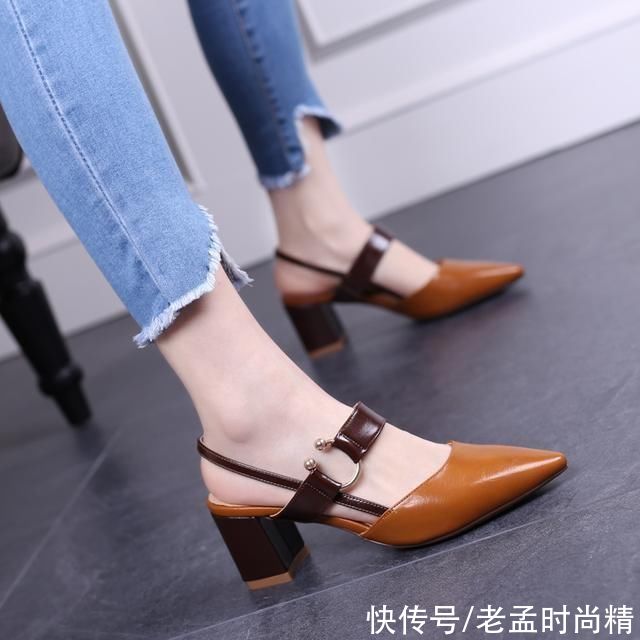 职场|穿上这款高跟鞋，感觉在职场走路都能带起一阵风