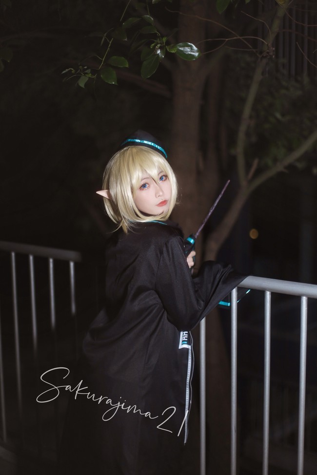 方舟|cos:明日方舟杜林,有一对非常可爱兽耳