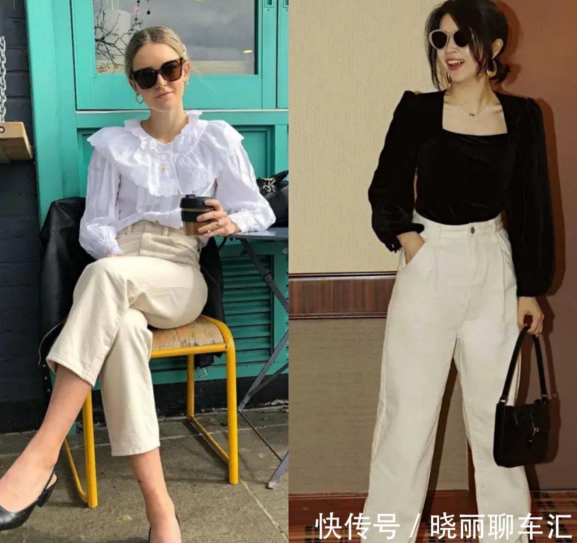 搭配|西装裤看起来就很“显贵”，这3种优雅又高级，很适合40岁的女人