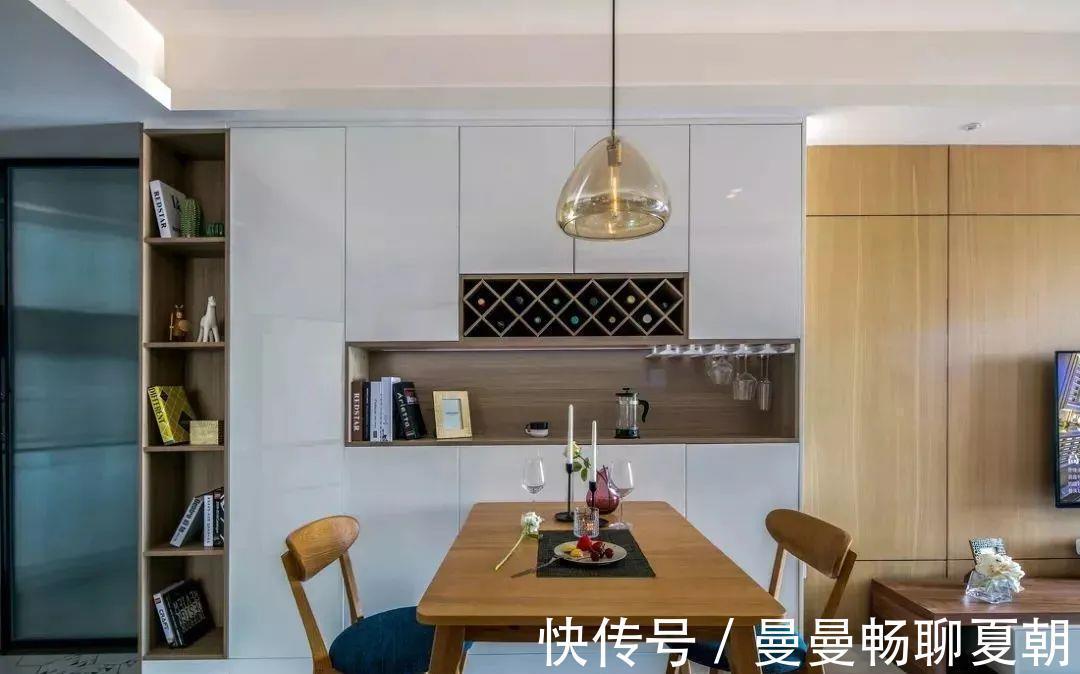 空间|餐厅再小,也要装个餐边柜!不仅增加收纳空间,还好看又实用!