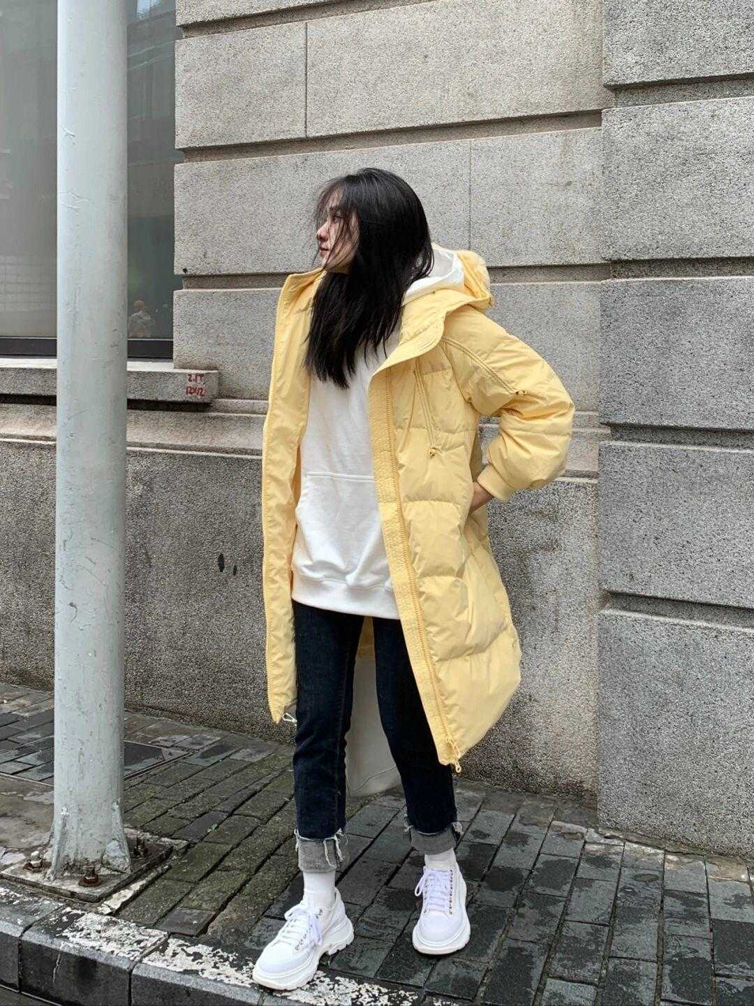 廓形|秋冬,还没备长款羽绒服,选这4套能让你提升气质,精致又保暖