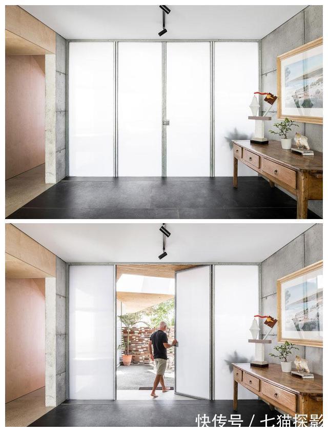 露台|夫妻打造196㎡水泥元素别墅,花园和露台搞园艺,太羡慕了!