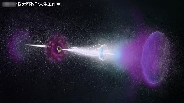宇宙 黑洞不仅仅只从宇宙中吞噬能量，它也吐出能量反馈回宇宙