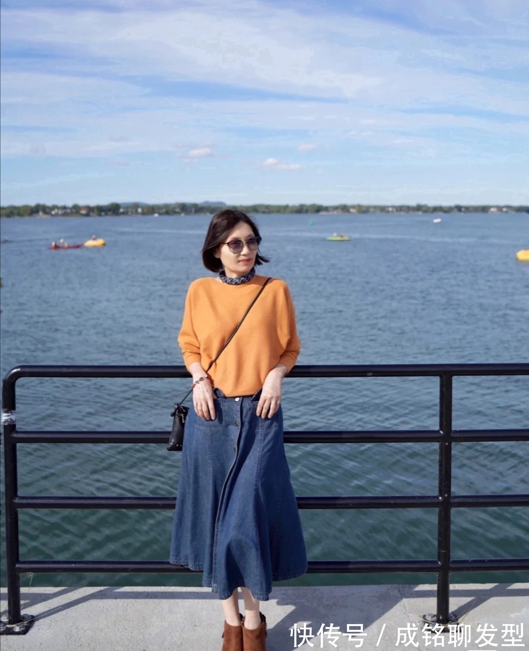 穿搭 中老年人的“穿搭典范”,自然真实不做作,简单随意不失成熟韵味