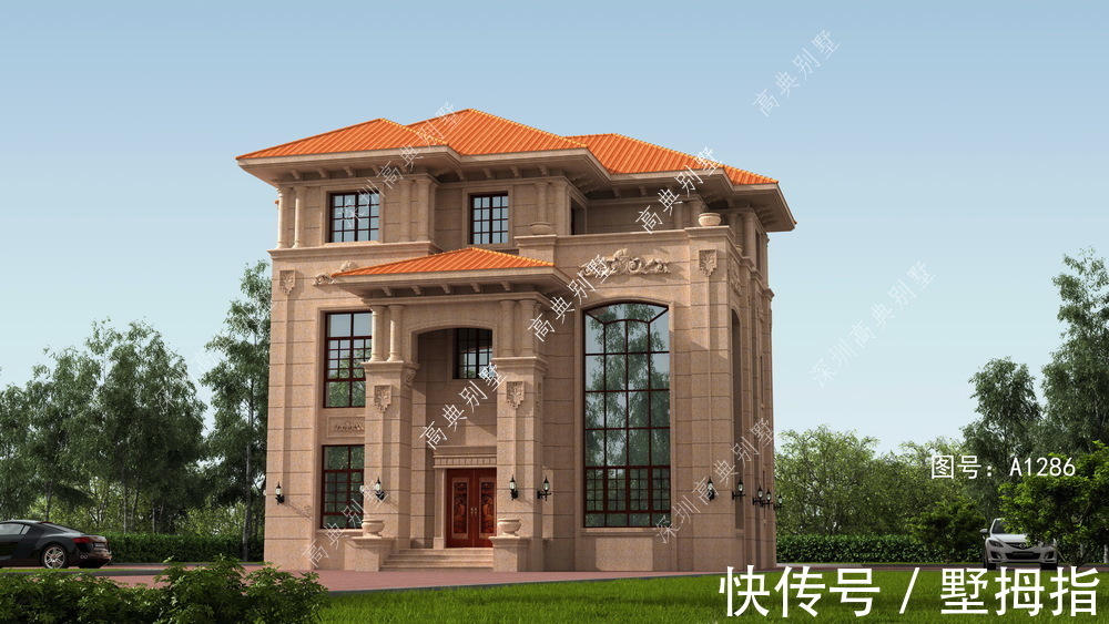 别墅|欧式三层别墅，外观精致上档次，建造完全不输大豪宅