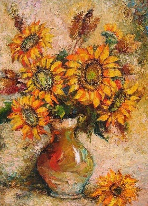 颜色#谢尔盖·雷巴克:世界的艺术家的颜色是明亮、富有表现力