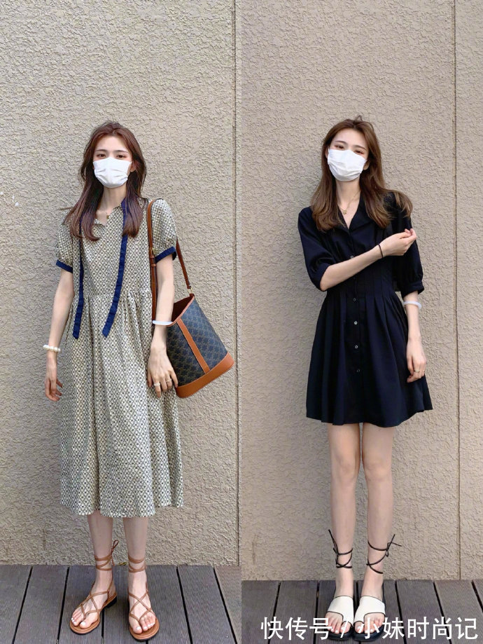 蕾丝|18套简约舒适的韩系风格穿搭,可盐可甜又时髦