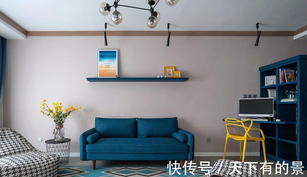 墙面|看腻了大白墙装修,想给墙面一点颜色看看,不妨参考这些配色方案