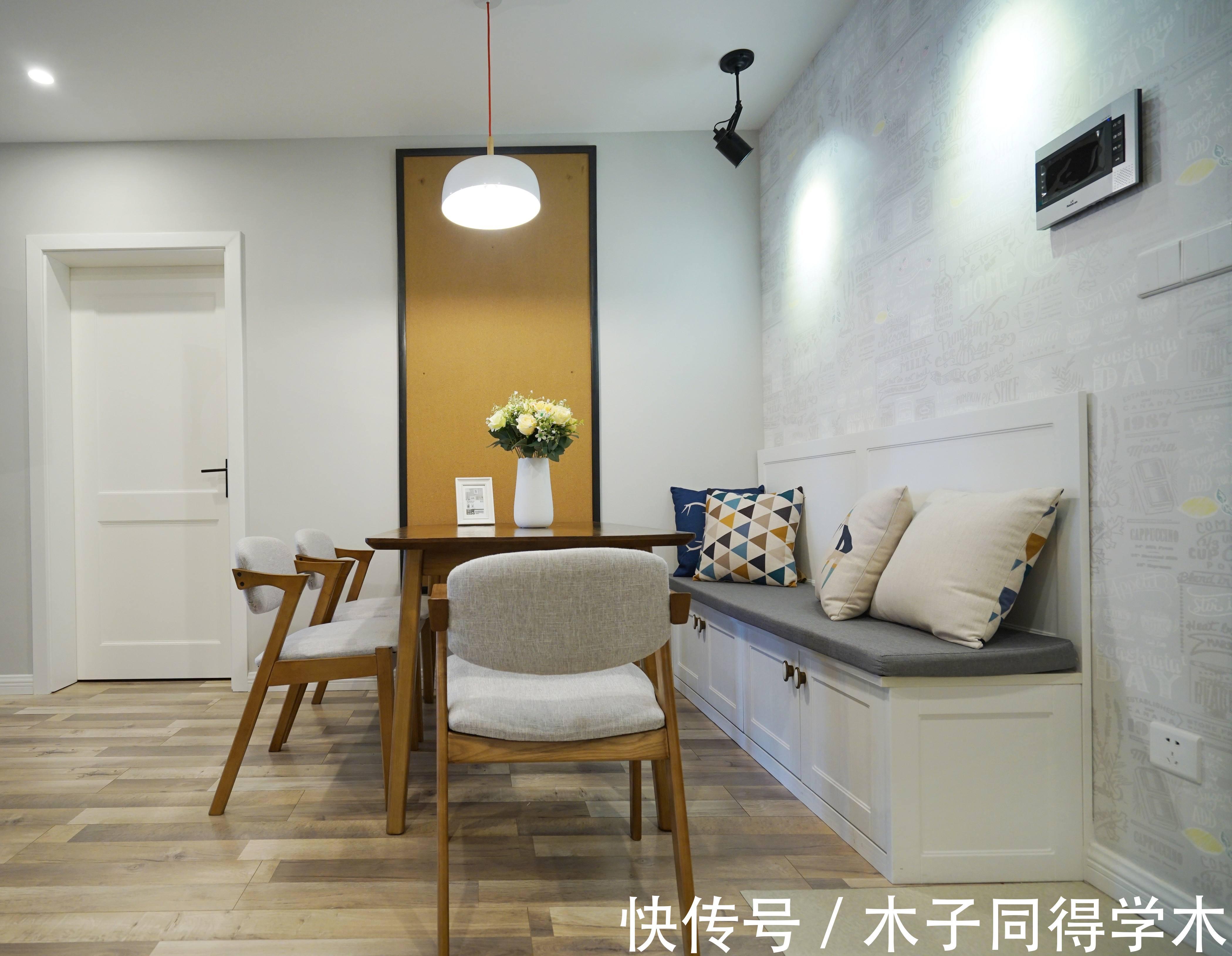 餐椅|餐厅装修有三宝，卡座、吧台、餐边柜，我家一样都不少
