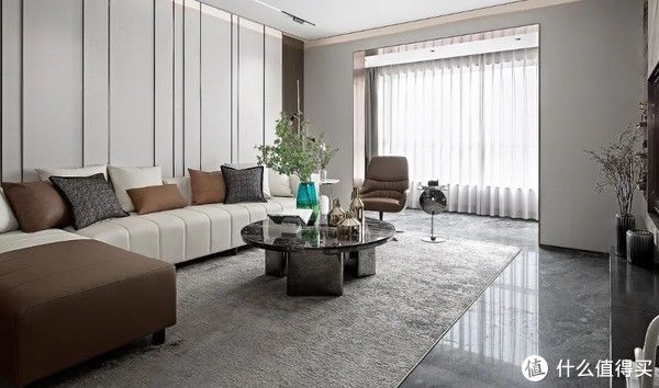 客厅|这对杭州夫妻的142㎡新家，全屋简单又精致，高级感藏都藏不住