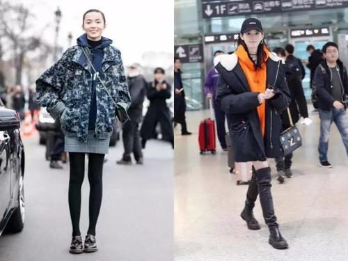 冬天,羽绒服越“长”越时髦!!