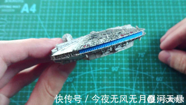 渗线|模型手办 篇七:『一杯咖啡钱的快乐』28元的超精细千年隼,细节爆炸