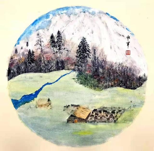 牛羊$14首山村诗词夕阳已向西山落,又是秋声到我家