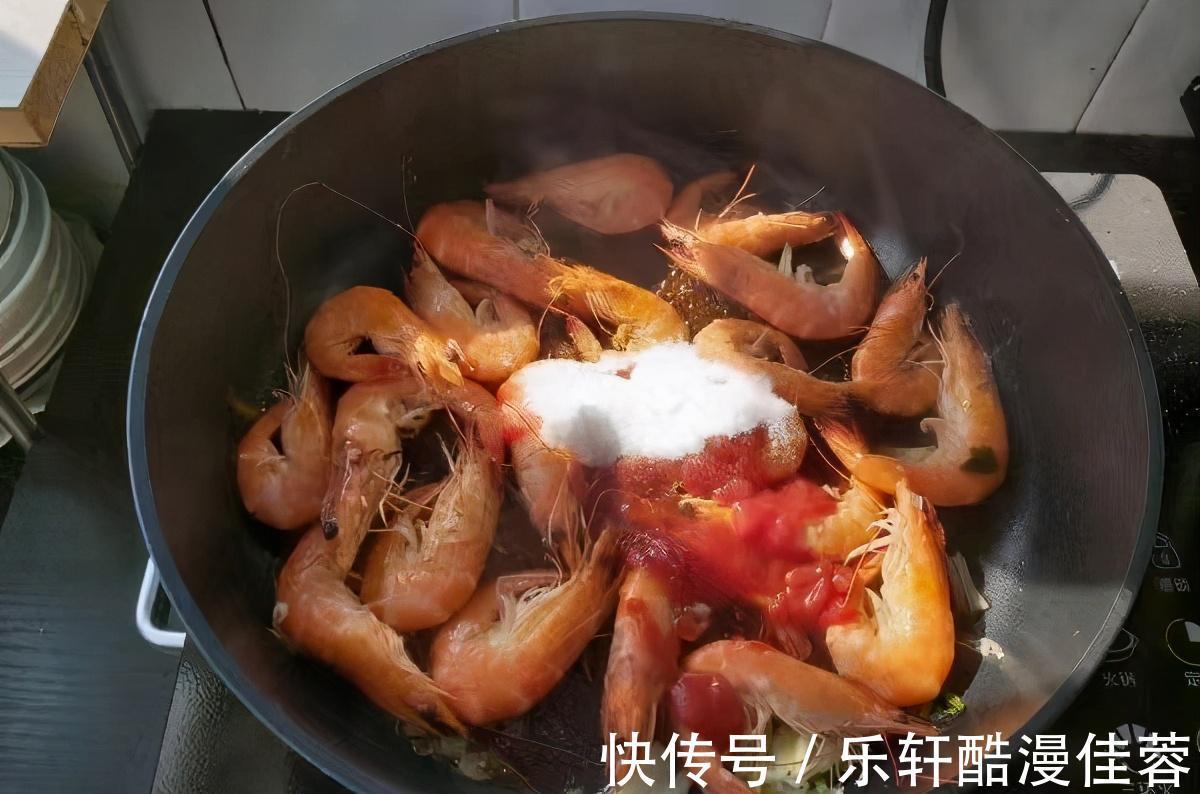 大虾|新鲜美味的茄汁大虾,酸酸甜甜,营养又开胃