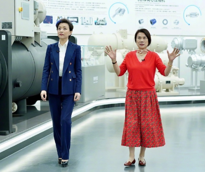 黑色西装|杨澜的气质太高级,简约黑西装也能穿出高级感,也就她有这气场