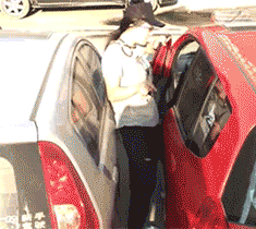 |搞笑GIF趣图:今天点了一道大盘鸡,感觉吃的好亏