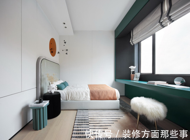 餐厅|122平代轻奢定义新家,餐厅打破常规链接起空间的艺术性