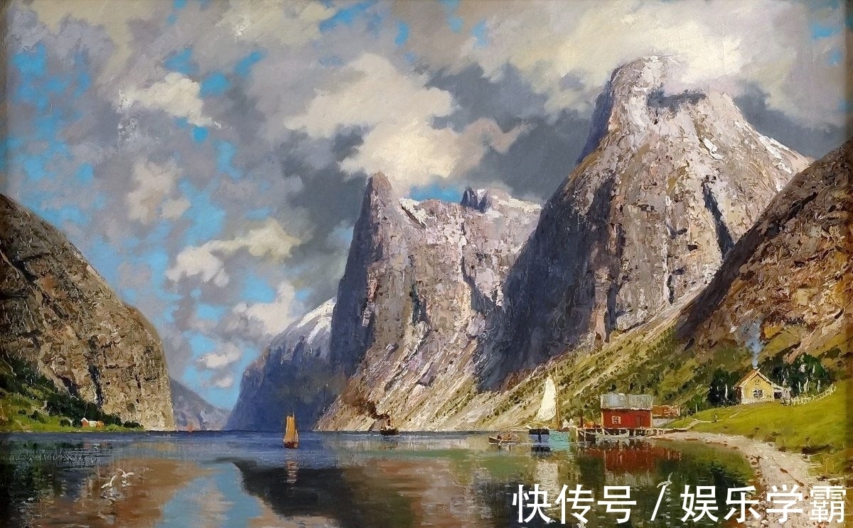 原生态$挪威绘画艺术简史：著名油画家笔下的风景，灵感来自原生态大自然