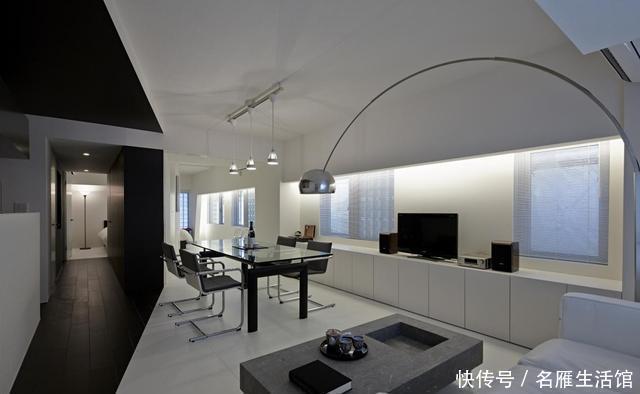 电视墙|夫妻住80㎡,家具从不挪位,空间共享,入住4年还是这么清爽整洁