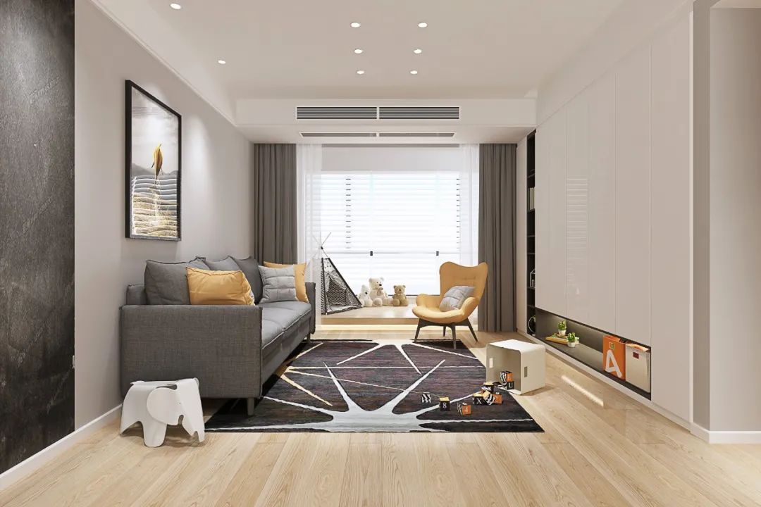 电视墙|定制柜做电视墙，收纳能力真的强！客厅不想杂乱，就照着装